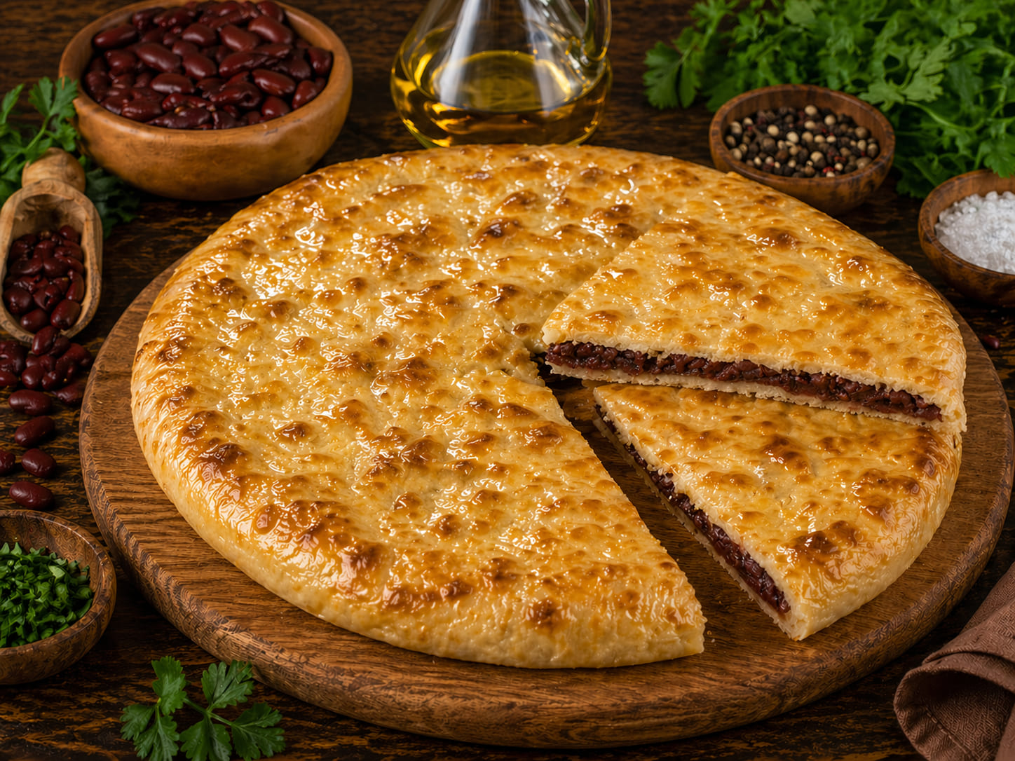 с фасолью 